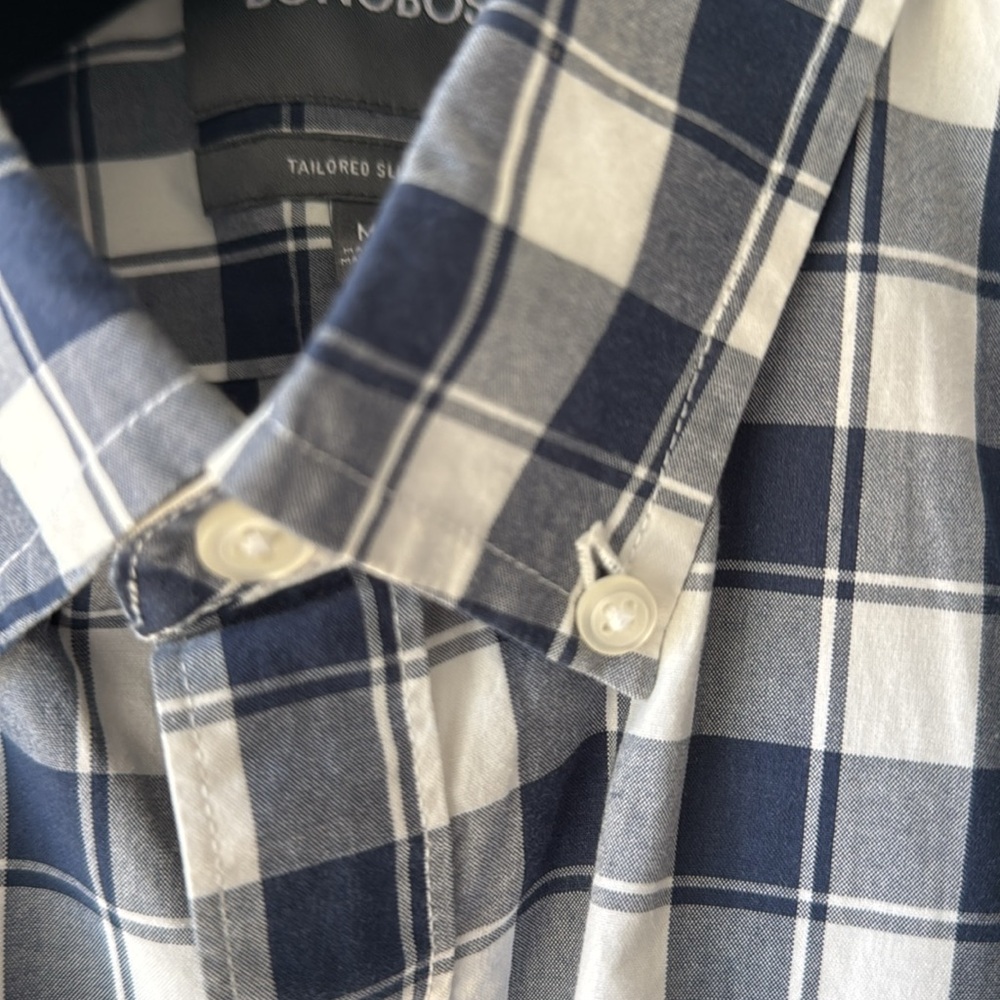Bonobos Washed Button-Down Tailored Medium In Nav… - image 6